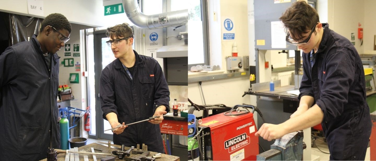 Thomas Phillips gaining industry experience by helping out as a classroom assistant in engineering classes