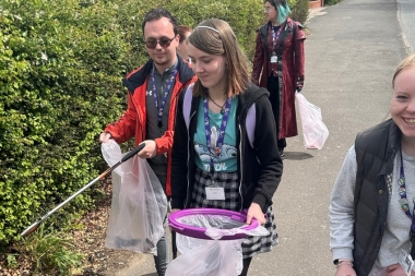 USP Sustainability Week: litter picking