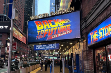 NYC Trip: The Back to Future theatre show